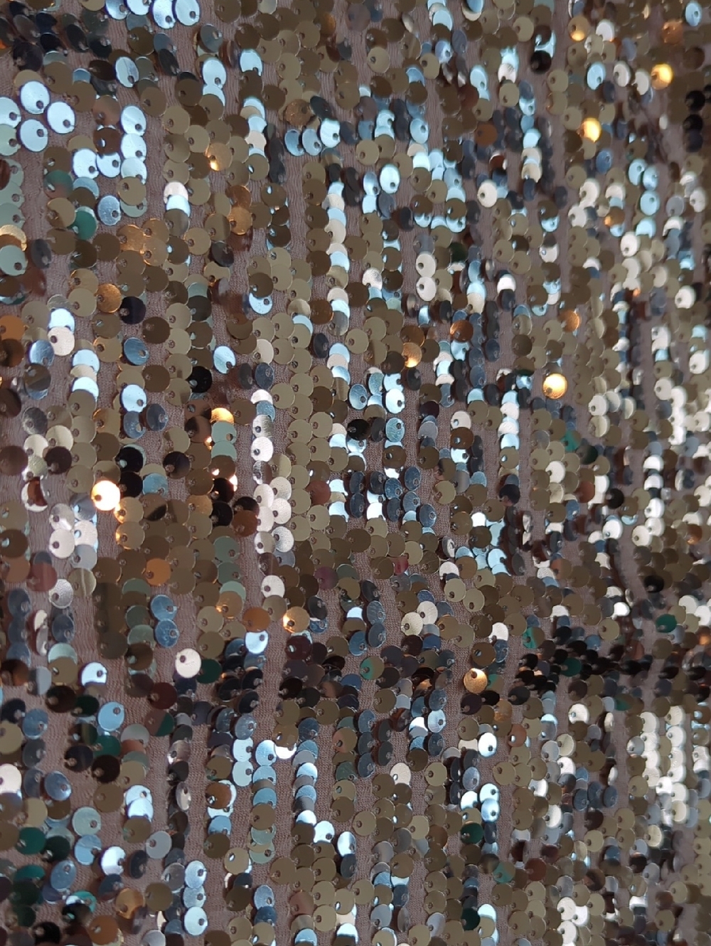 Forever New Rose Gold Sequin Mini Dress